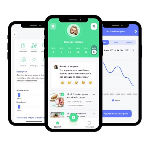 smartphone Appli Monsuividiet